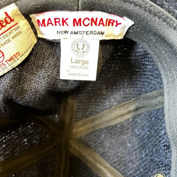 Blue Wool Bucket Hat - Harris Tweed x Mark McNairy - Picture 10 of 10